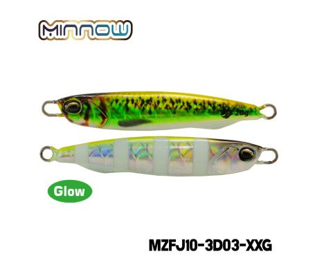 AQUA MARINE - Minnow - Two-Face 3D Jigs